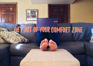 Leaving your comfort zone for success