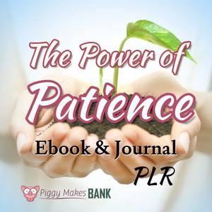 If you've been with me for a while, you probably know that Tracy and Susanne at Piggy Makes Bank publish a 30-day PLR challenge and an e-book PLR pack every month in the personal development niche.  You can use them alone or hand-in-hand.  This month's packs are patience self-help PLR.