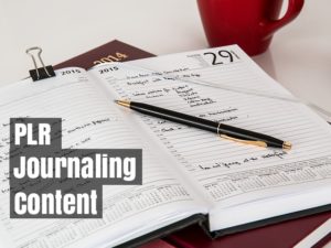 Jennifer Andersen at HealthandWellnessPLR.com does a lot of work with PLR journaling content and this one is her most recent.  Journaling is a very hot topic for the health and wellness field.